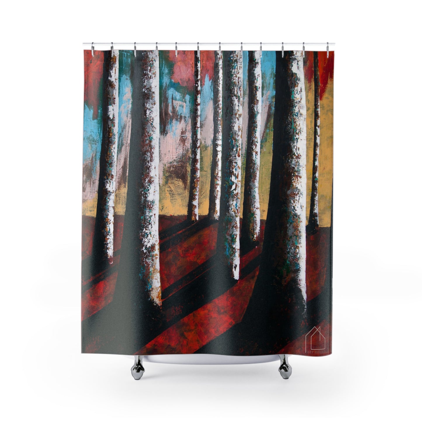 At the end of the day - Shower Curtain - Curtain for Bath