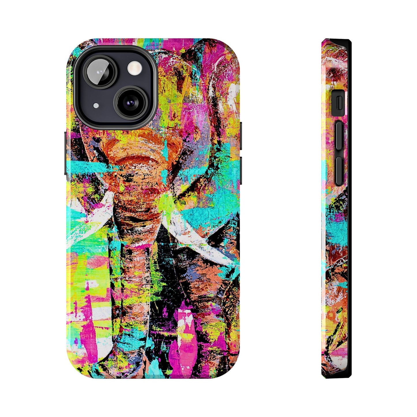 Tough Phone Cases - Original art phone case - Pink phone case - Pure Love