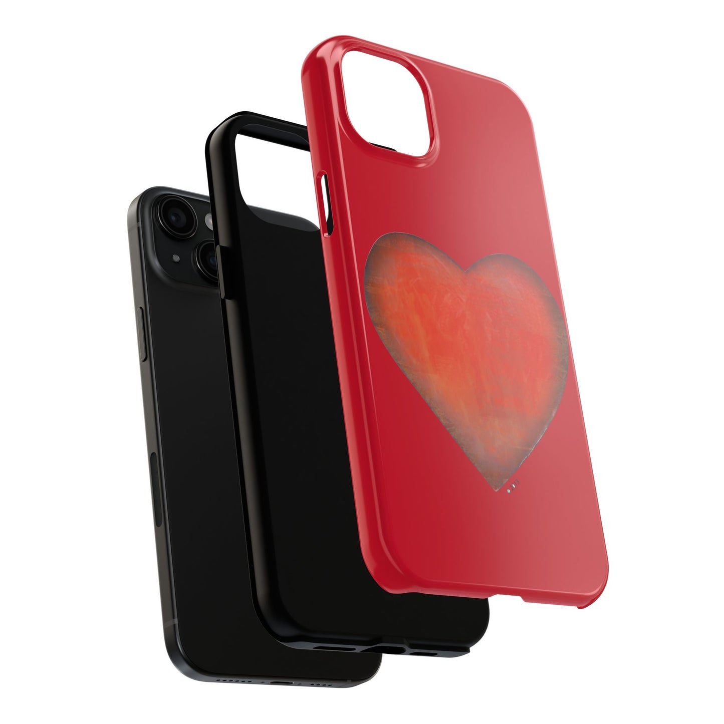 Valentine Phone Case - Red phone case - Tough phone case - Colorful Phone case - iphone case