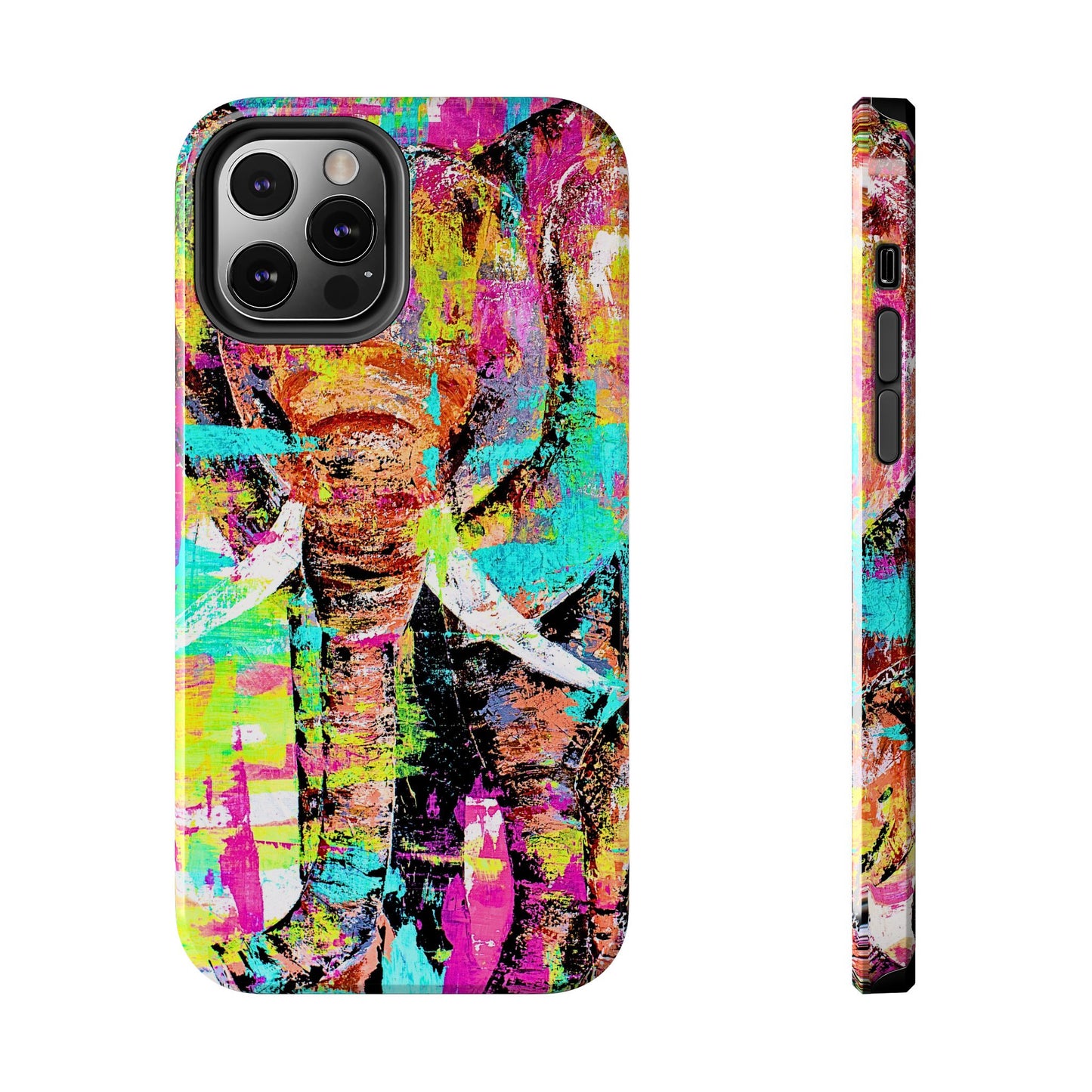 Tough Phone Cases - Original art phone case - Pink phone case - Pure Love