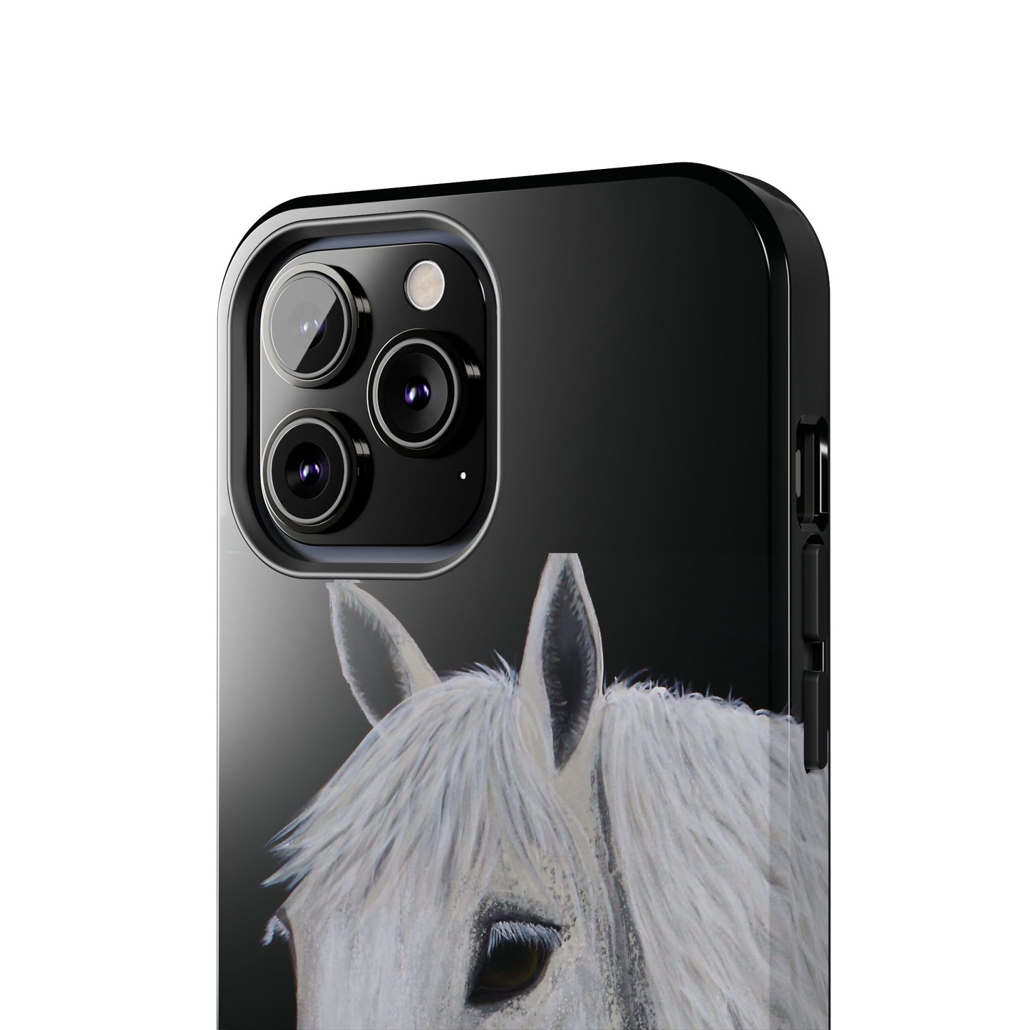 Tough Phone Case - Original art phone case - Slim phone case - Equestrian Art phone case - Ghost Horse Phone case