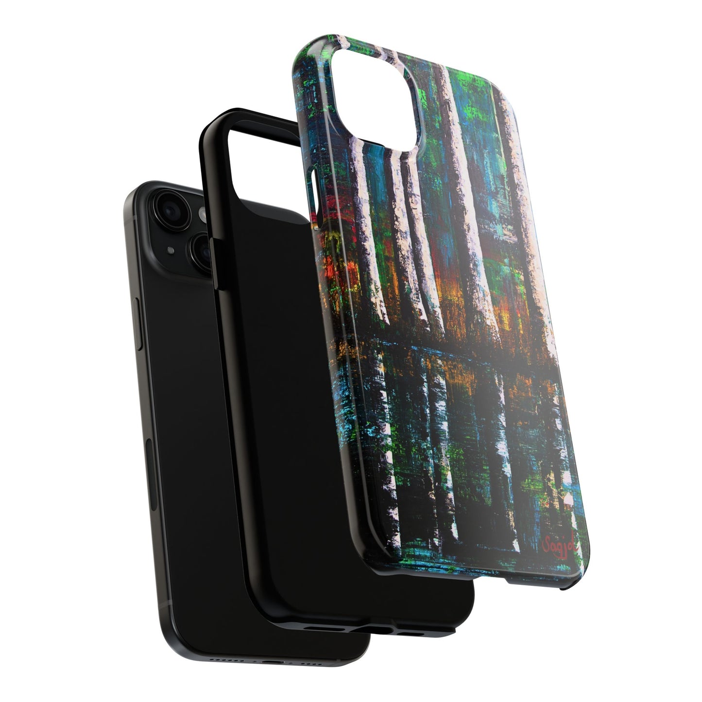 Tough Phone Case - Original art phone case - Slim phone Case - Reflections