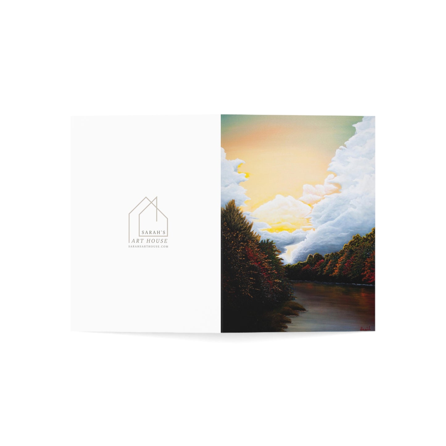 Greeting Cards - Folded Blank Cards, Memories