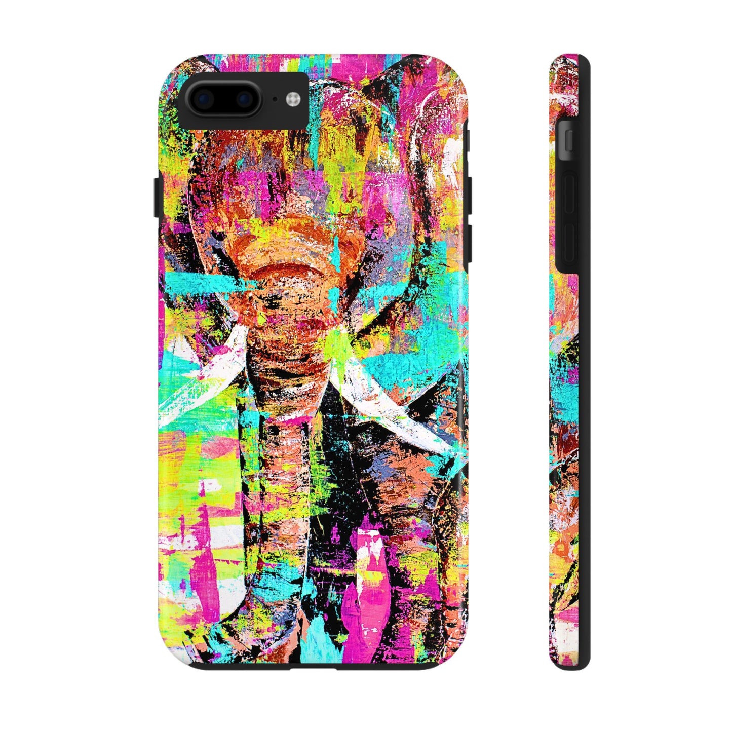 Tough Phone Cases - Original art phone case - Pink phone case - Pure Love