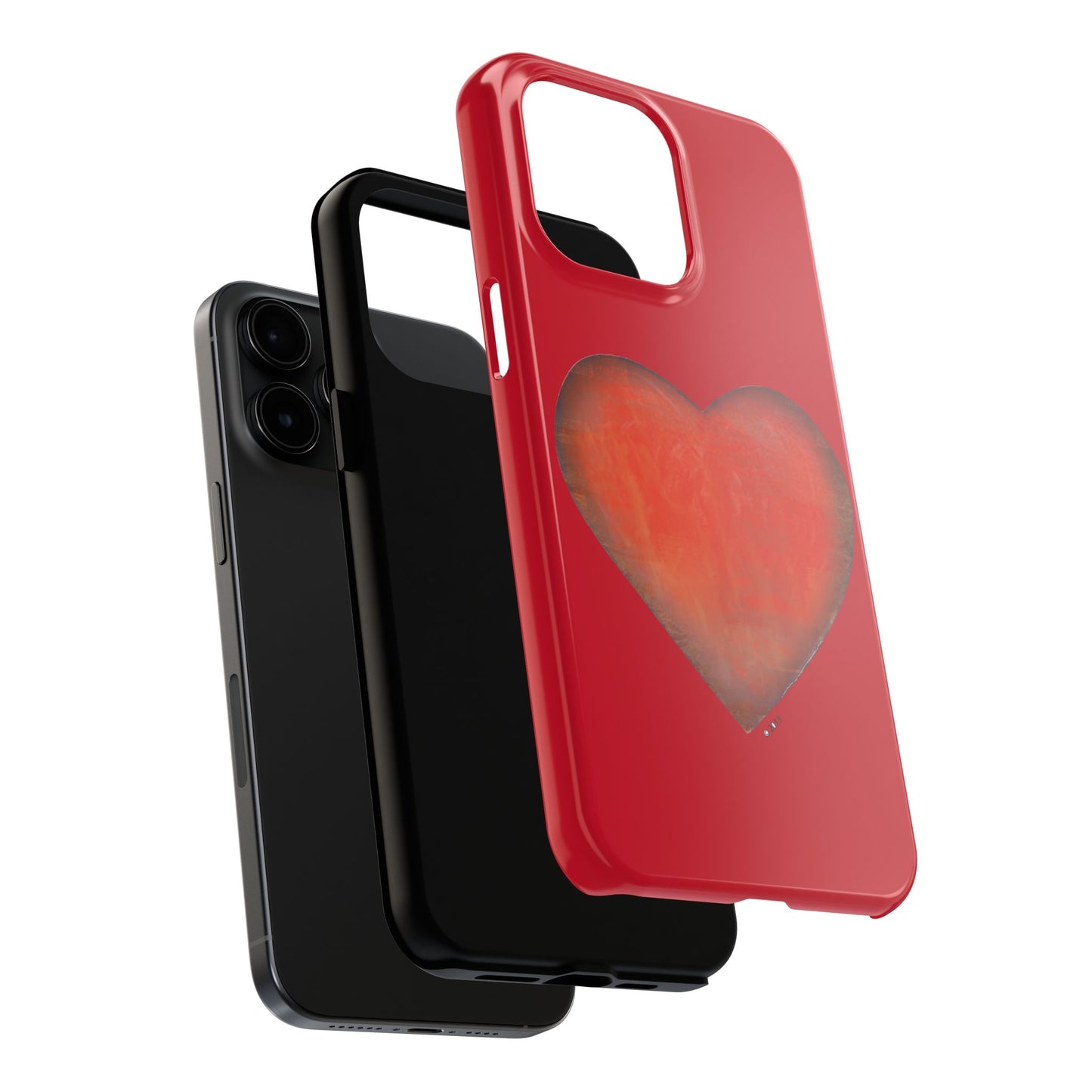 Valentine Phone Case - Red phone case - Tough phone case - Colorful Phone case - iphone case