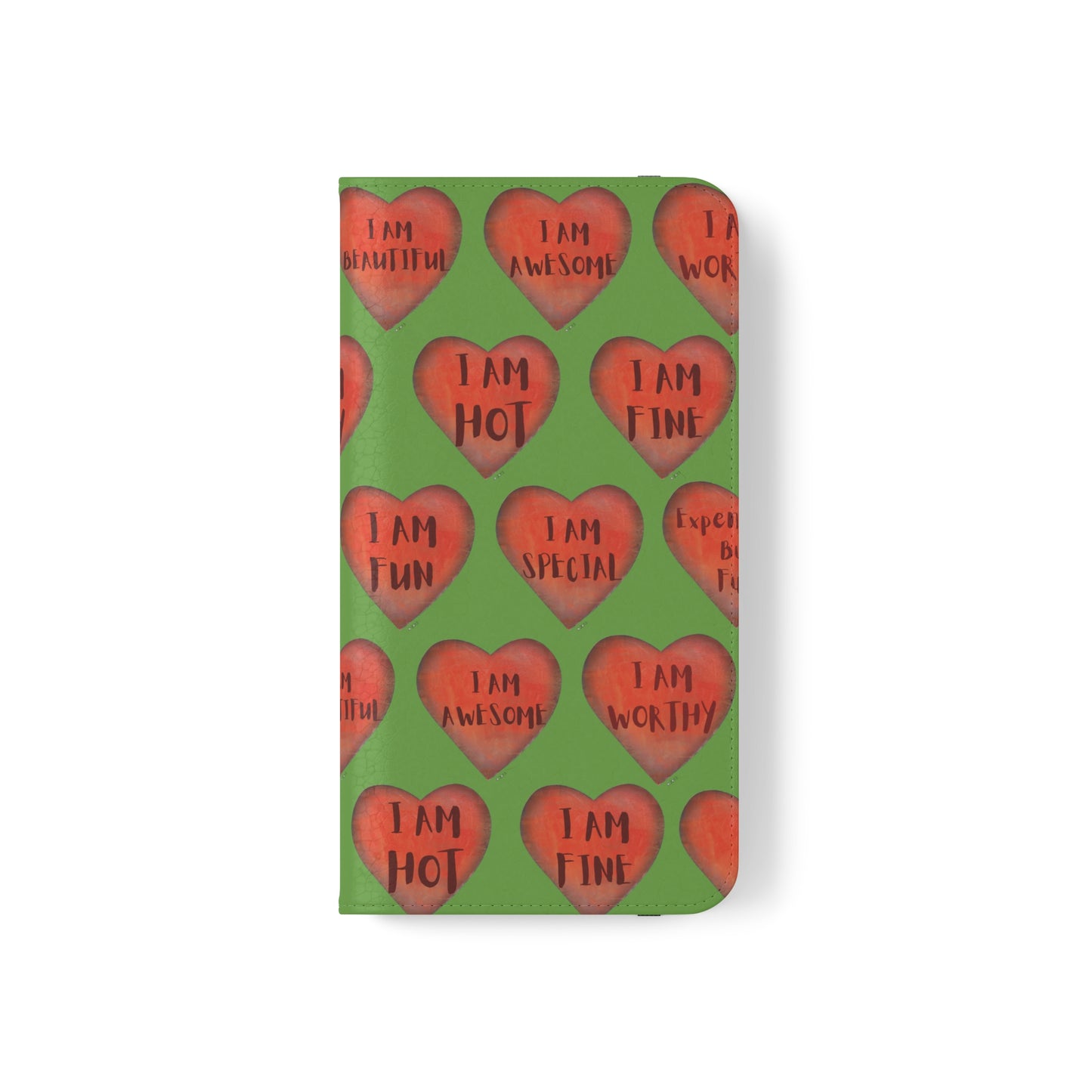 Phone Flip Cases - Wallet Phone case - flip phone case - Heart Phone case - Valentine Gift - iphone wallet - Samsung Wallet