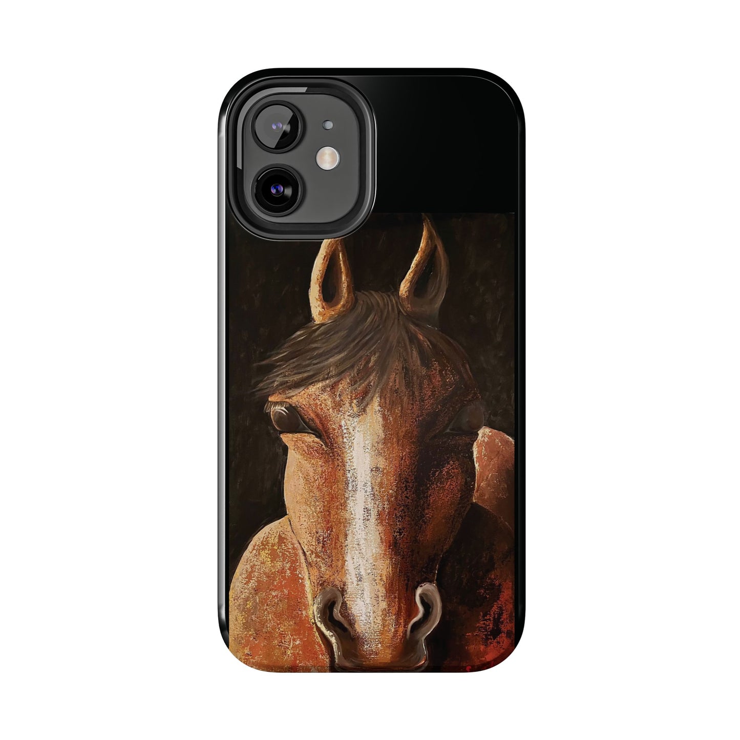 Tough Phone Case - Original art phone case - Equestrian Art phone case - Nigel