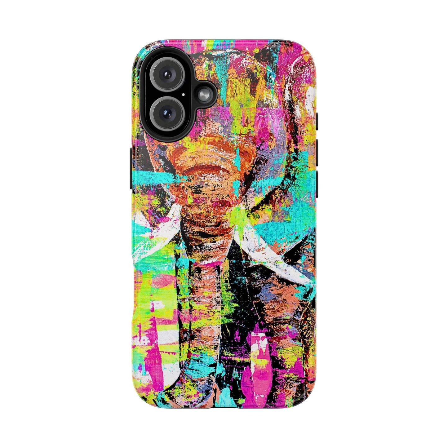 Tough Phone Cases - Original art phone case - Pink phone case - Pure Love