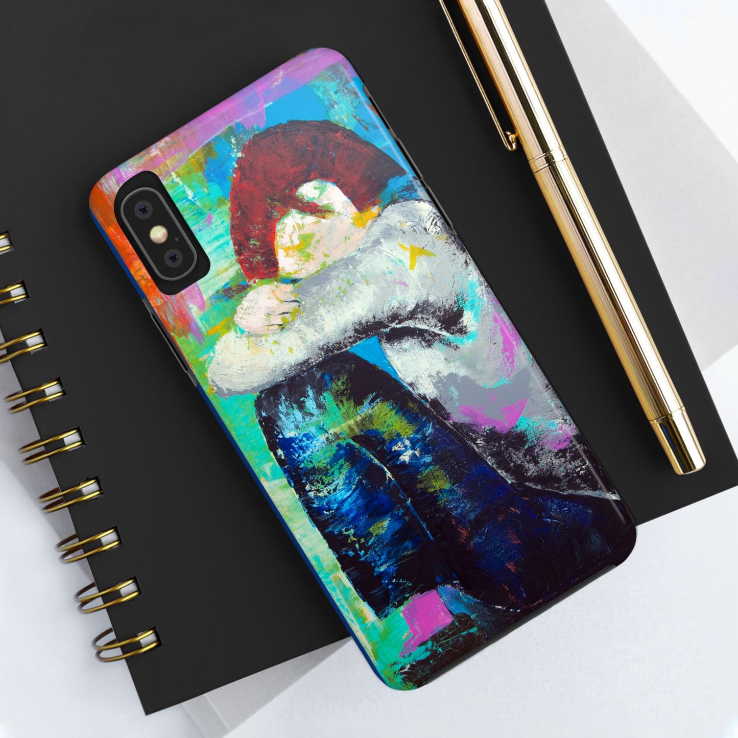 Phone Case - Original art phone case - Tommy - colorful phone case -iphone case