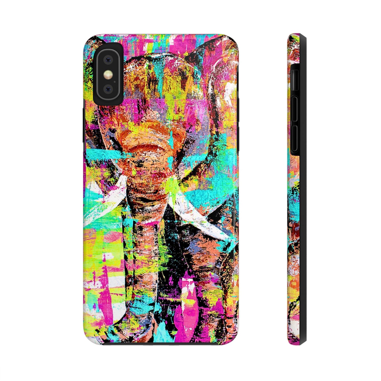 Tough Phone Cases - Original art phone case - Pink phone case - Pure Love