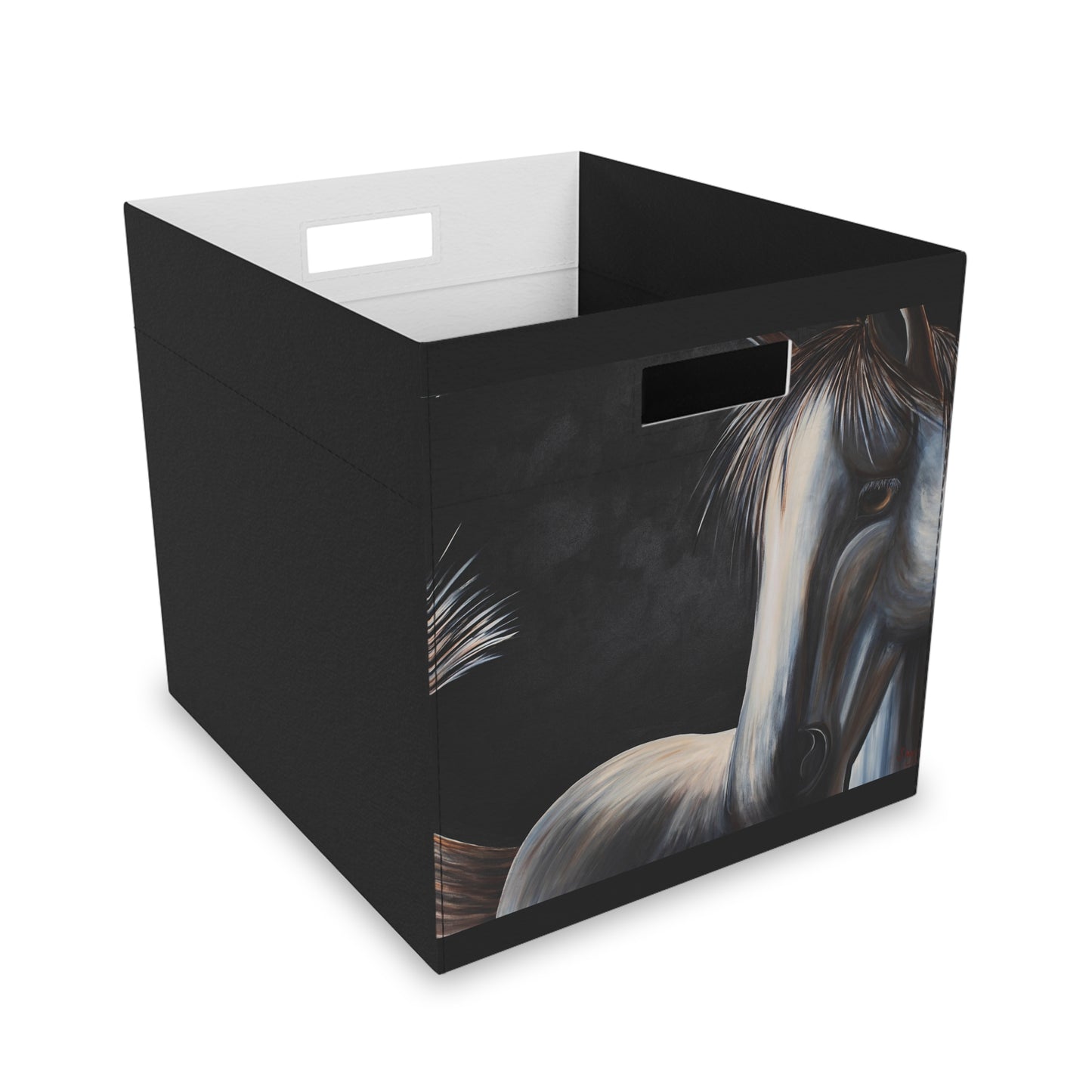 Equestrian - Felt Storage Box - Stamina