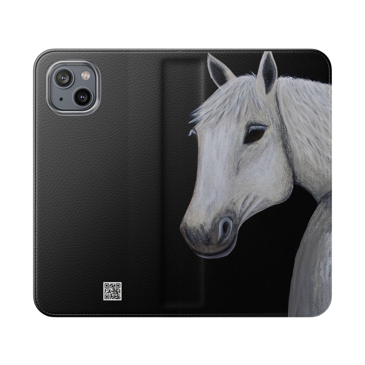 Phone Flip Cases - Equestrian Flip phone case - Horse design phone case - Ghost Wallet phone case