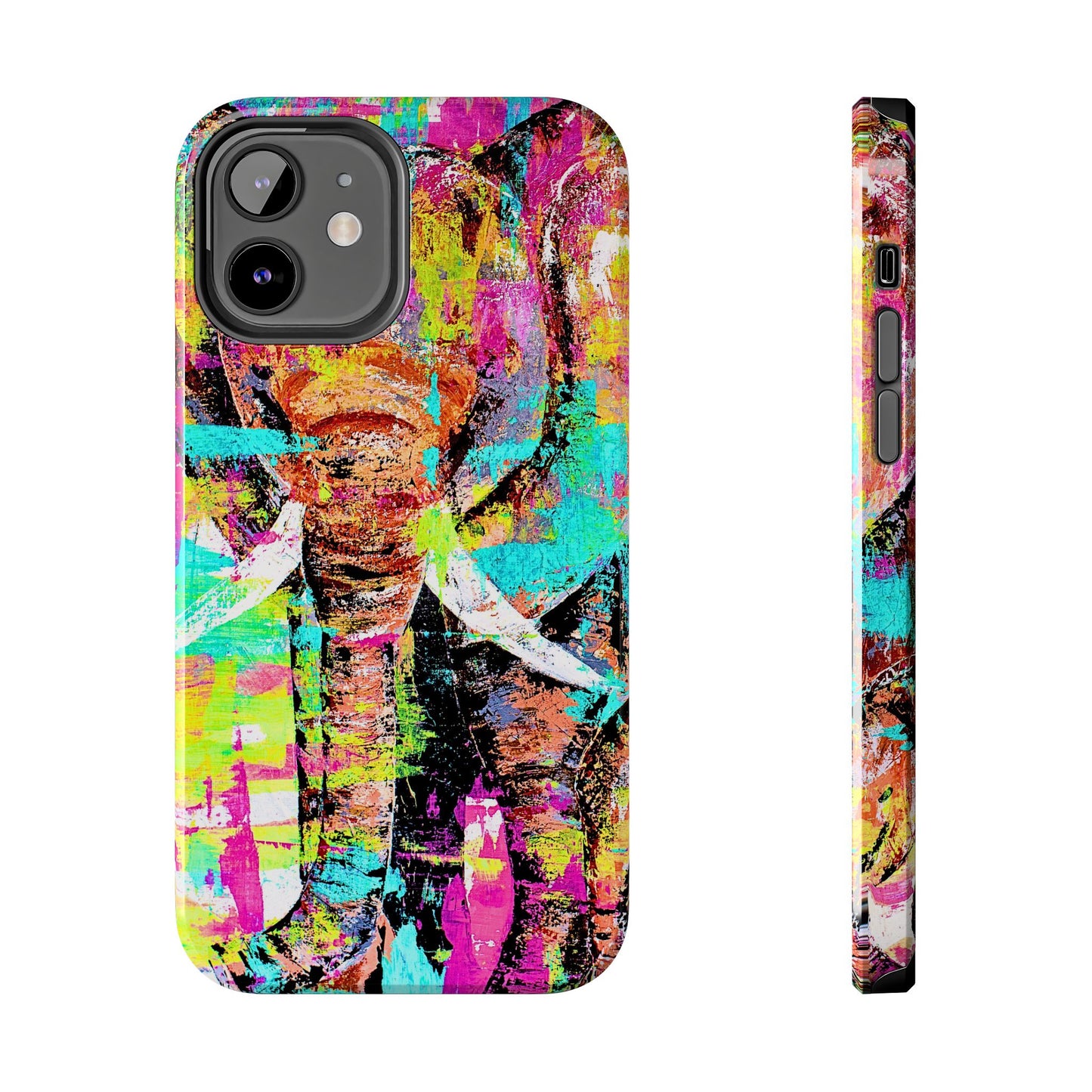 Tough Phone Cases - Original art phone case - Pink phone case - Pure Love