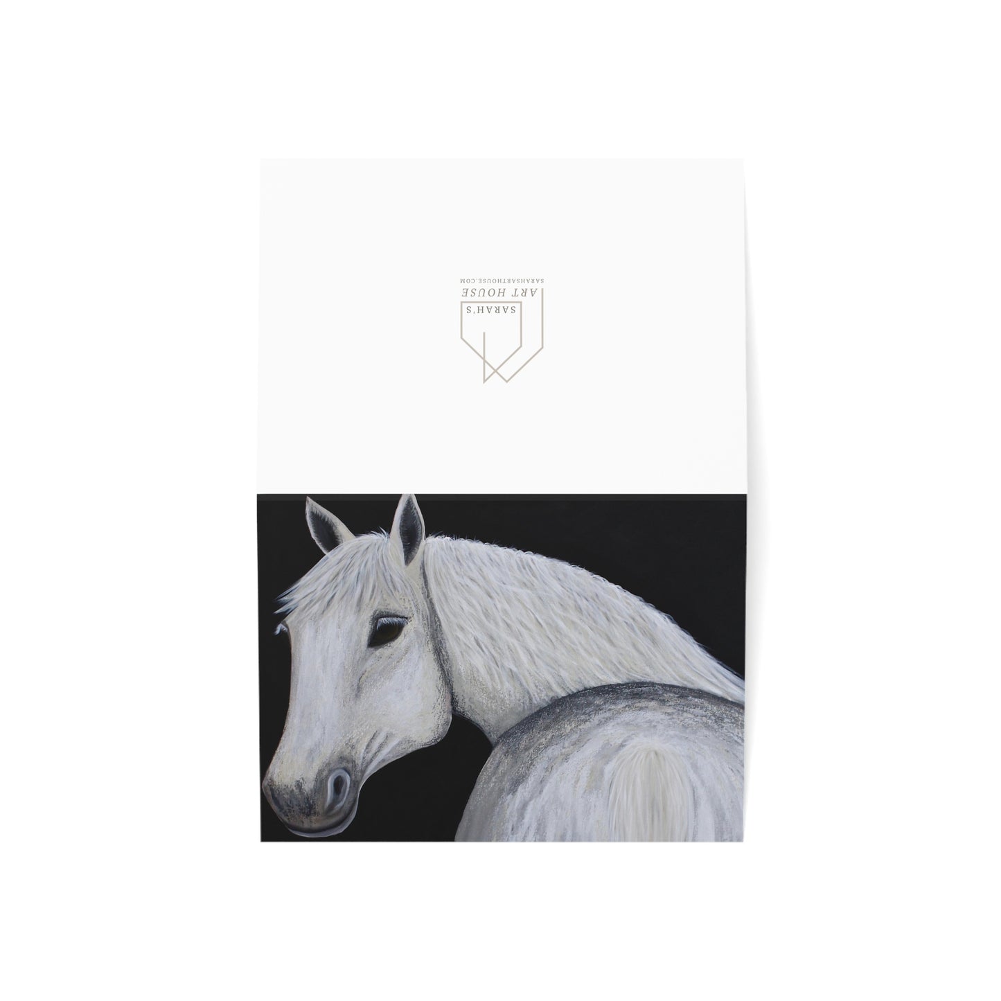 Ghost - Equestrian Greeting Cards - Horse Greeting Card - Stamina 1, 10, 20, & 50 pieces