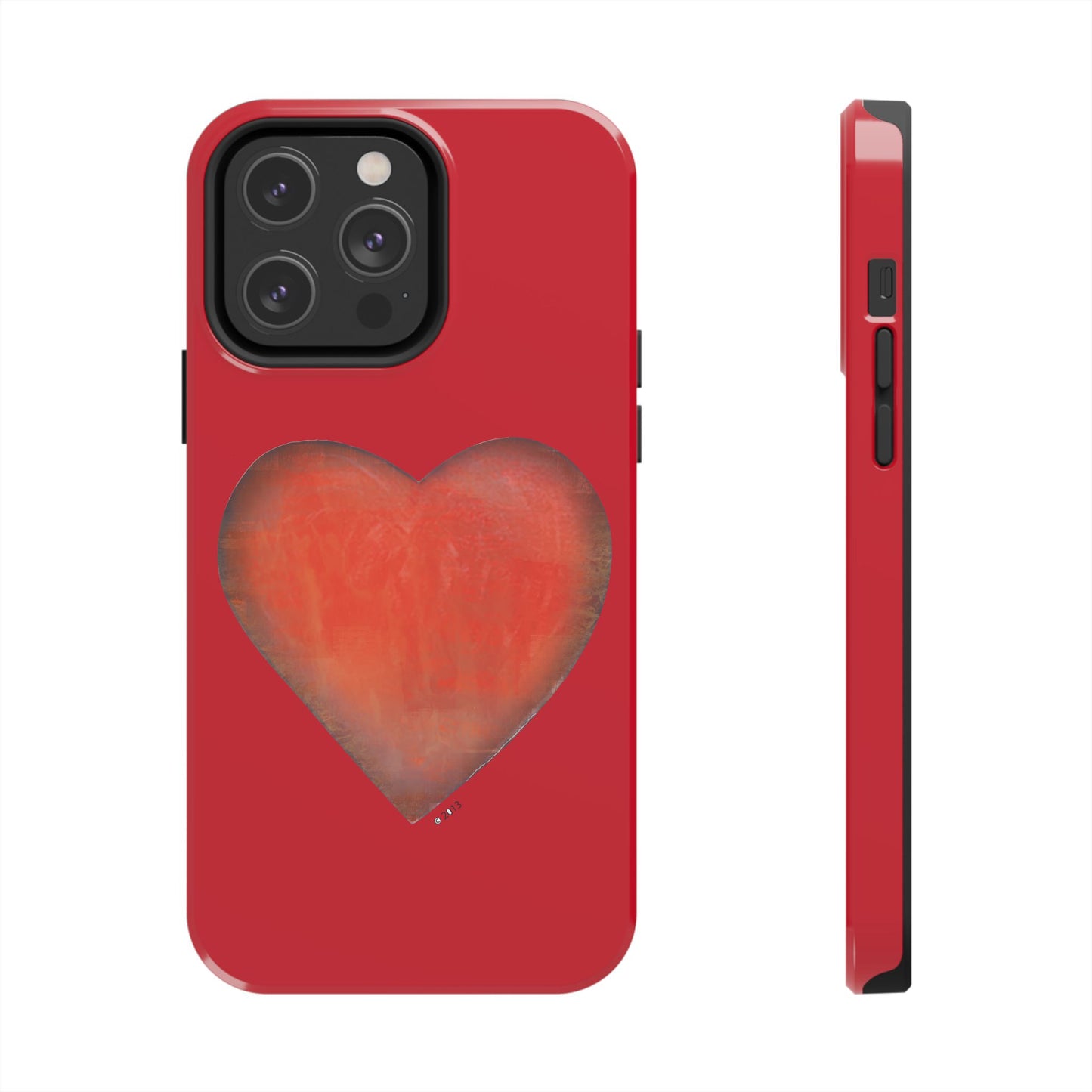 Valentine Phone Case - Red phone case - Tough phone case - Colorful Phone case - iphone case