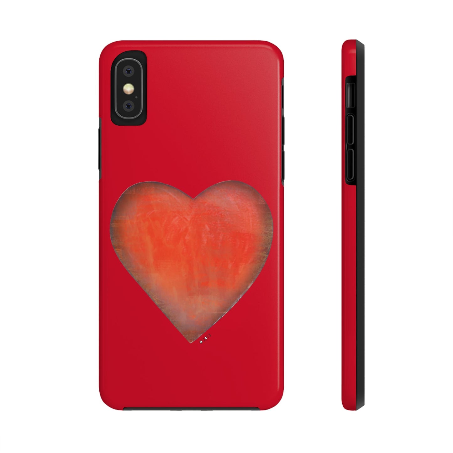 Valentine Phone Case - Red phone case - Tough phone case - Colorful Phone case - iphone case