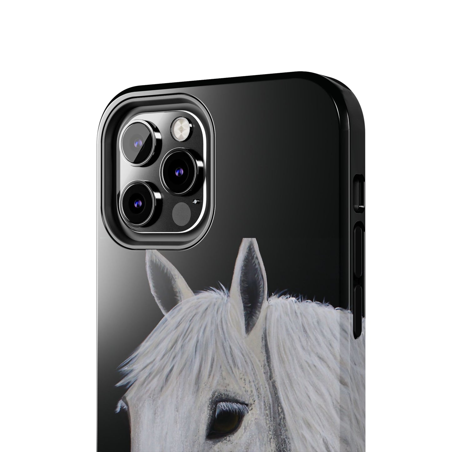 Tough Phone Case - Original art phone case - Slim phone case - Equestrian Art phone case - Ghost Horse Phone case