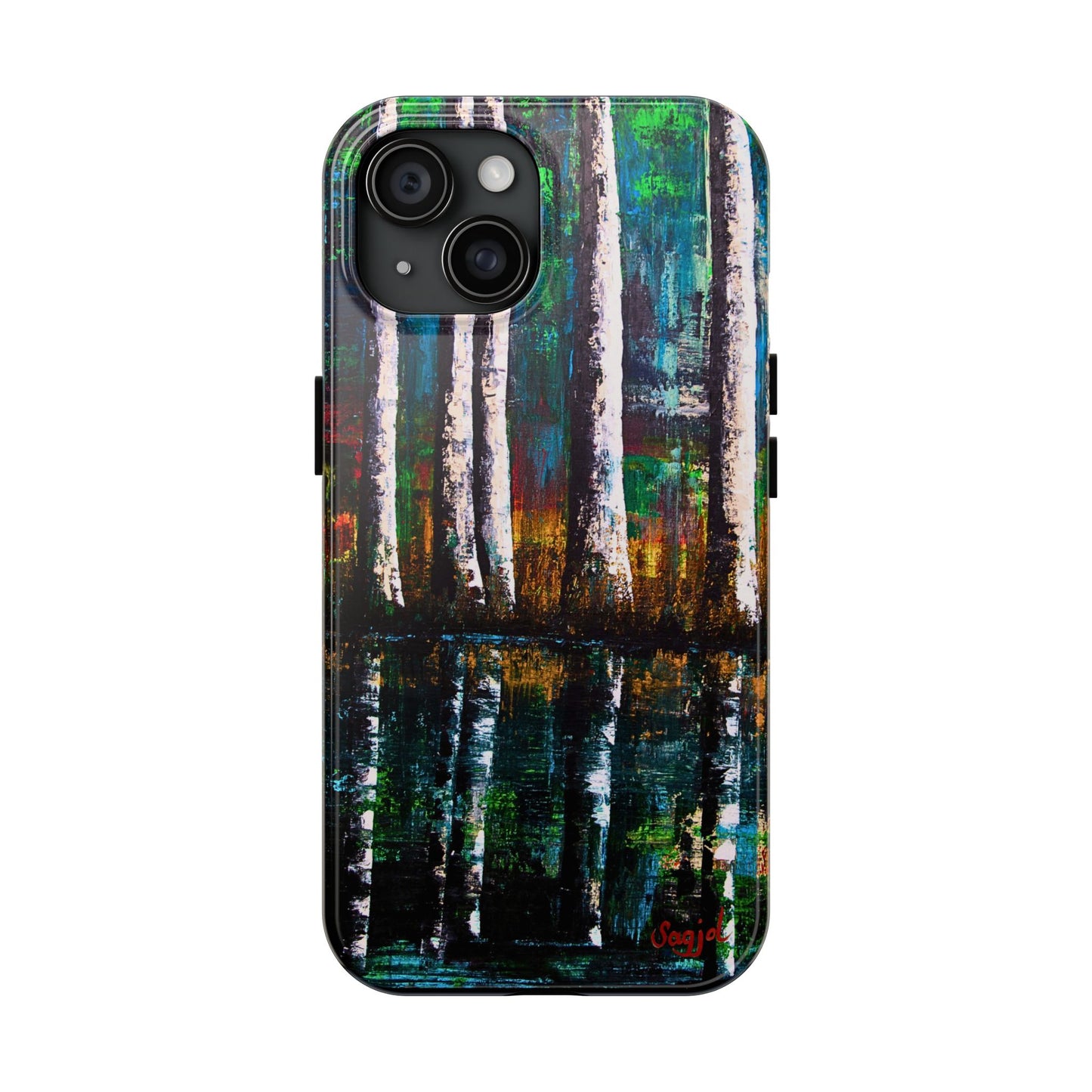 Tough Phone Case - Original art phone case - Slim phone Case - Reflections