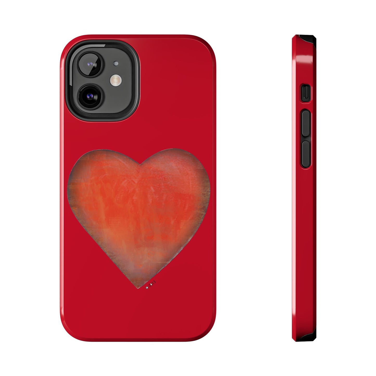 Valentine Phone Case - Red phone case - Tough phone case - Colorful Phone case - iphone case