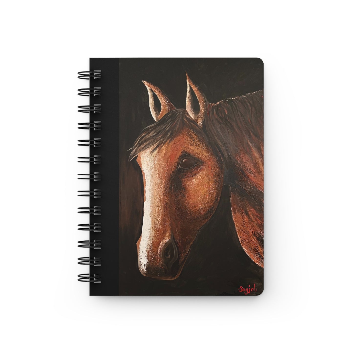 Spiral Bound Journal - Journal - Equestrian Note pad - Note pad - Spirit