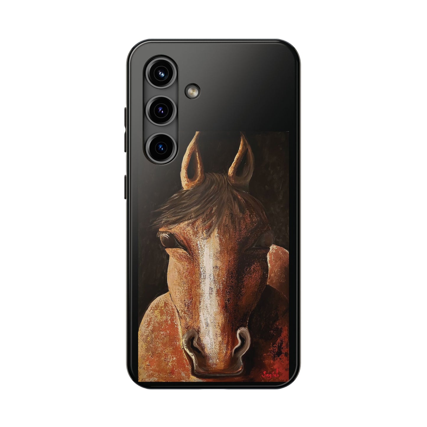 Tough Phone Case - Original art phone case - Equestrian Art phone case - Nigel