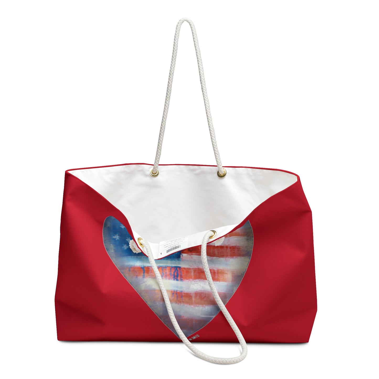Tote Bag - Red American Heart