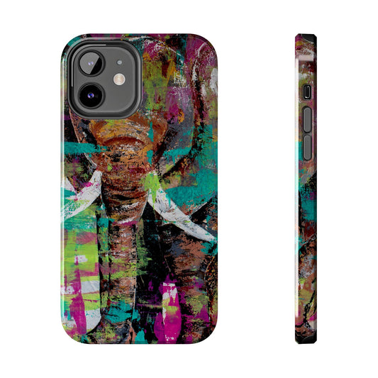 Tough Phone Cases - Original art phone case - Pink phone case - Pure Love