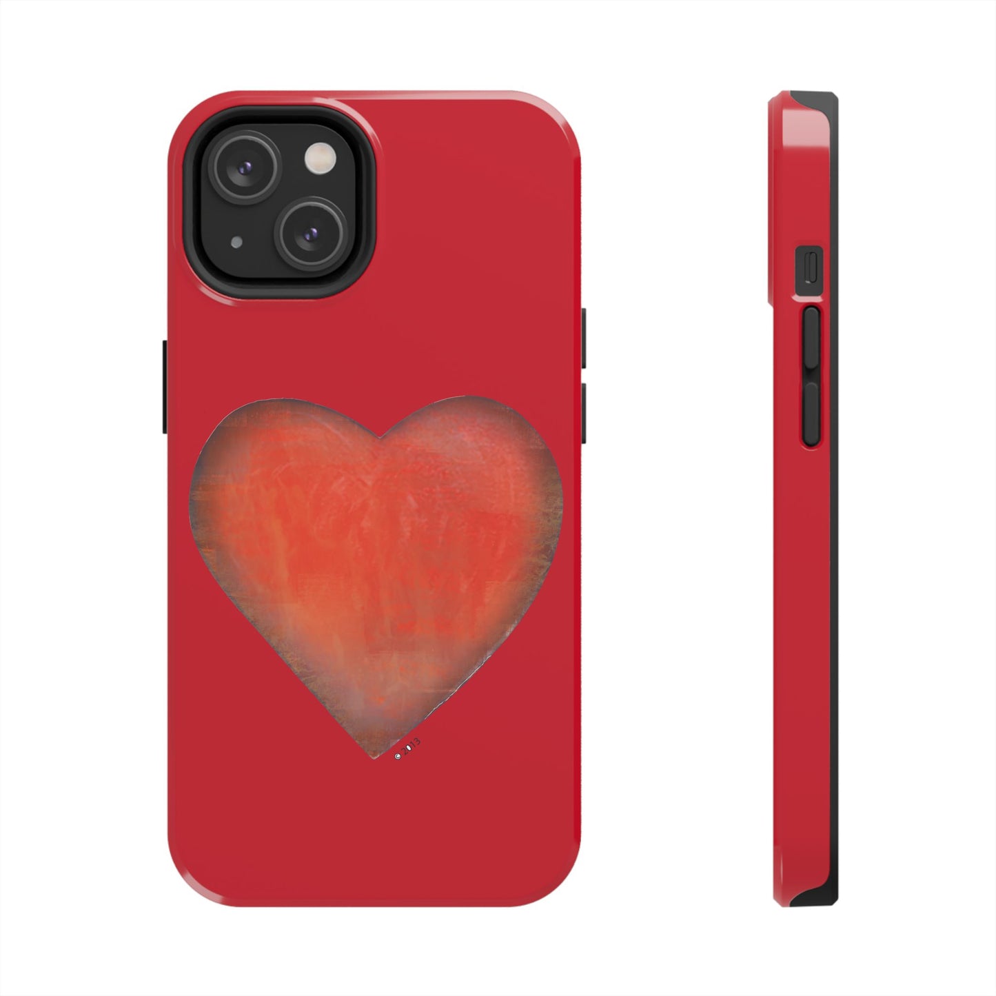 Valentine Phone Case - Red phone case - Tough phone case - Colorful Phone case - iphone case