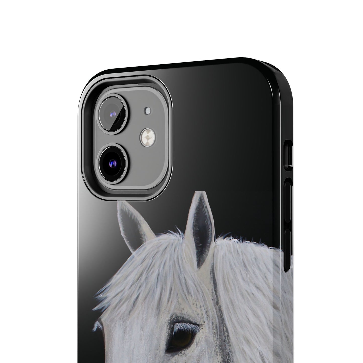 Tough Phone Case - Original art phone case - Slim phone case - Equestrian Art phone case - Ghost Horse Phone case