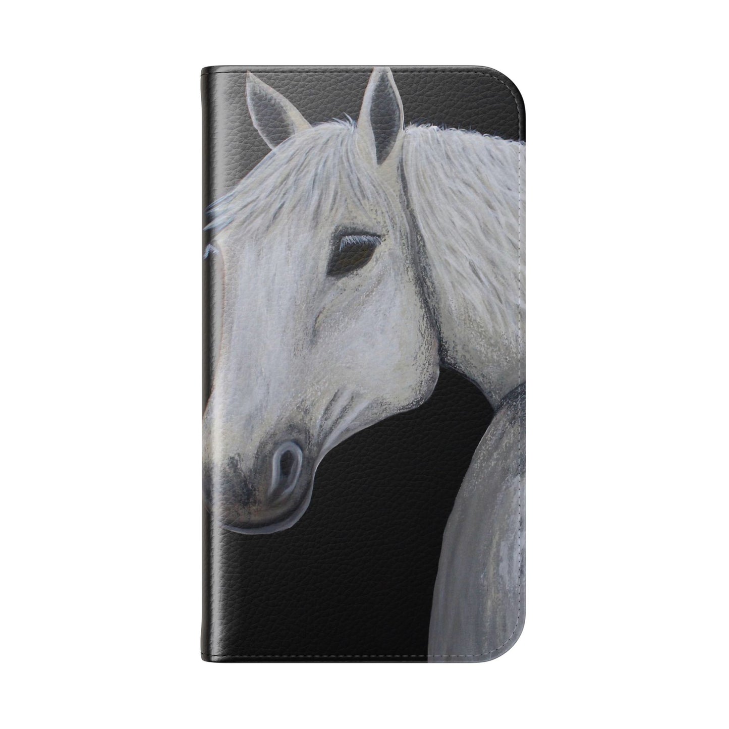 Phone Flip Cases - Equestrian Flip phone case - Horse design phone case - Ghost Wallet phone case