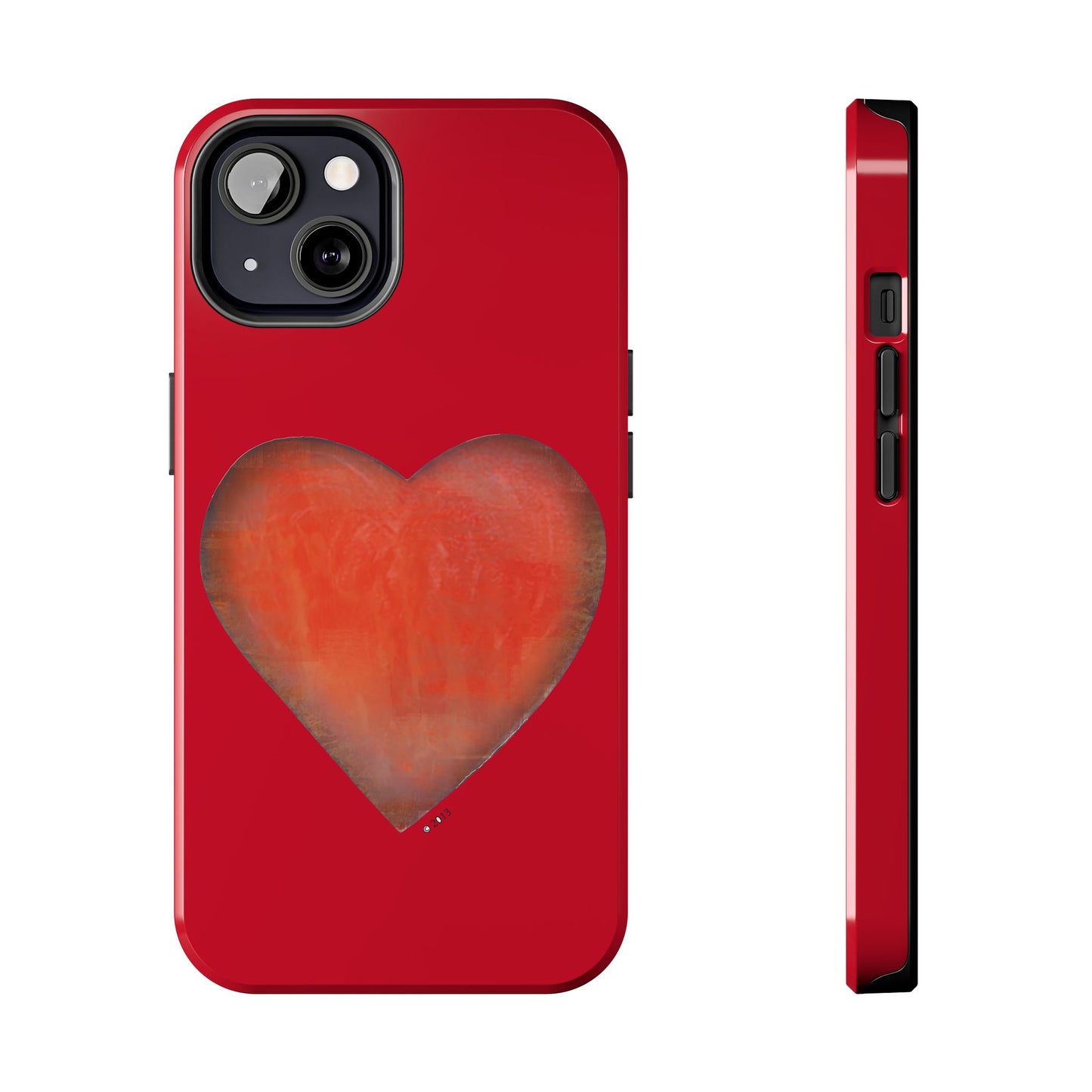 Valentine Phone Case - Red phone case - Tough phone case - Colorful Phone case - iphone case