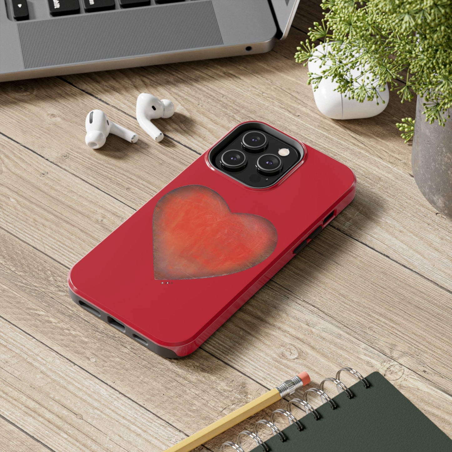 Valentine Phone Case - Red phone case - Tough phone case - Colorful Phone case - iphone case