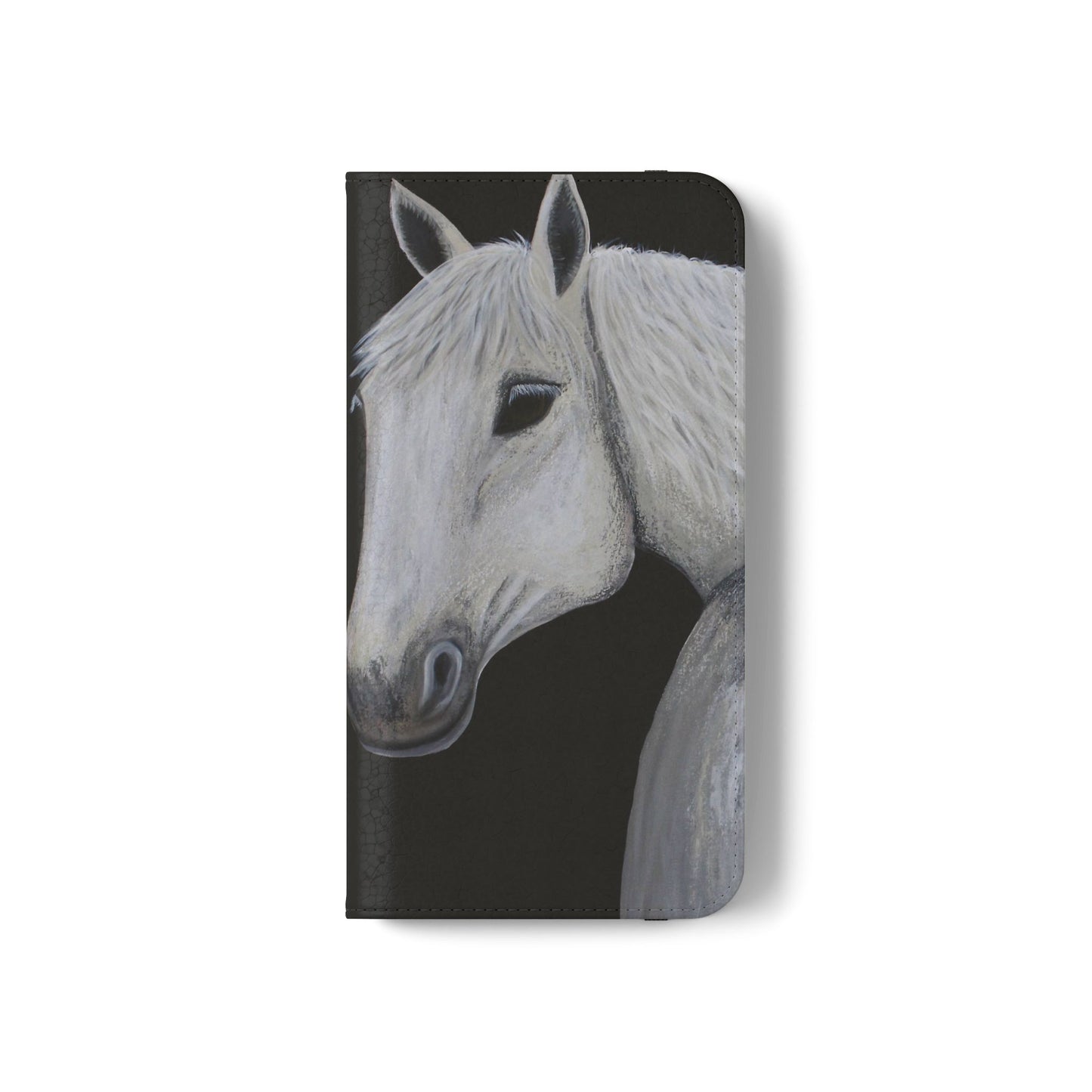 Phone Flip Cases - Equestrian Flip phone case - Horse design phone case - Ghost Wallet phone case