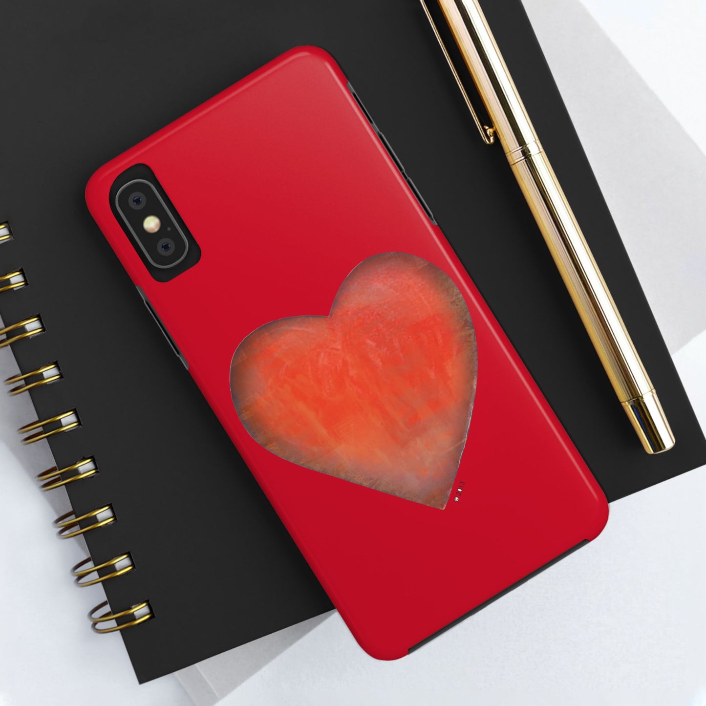 Valentine Phone Case - Red phone case - Tough phone case - Colorful Phone case - iphone case