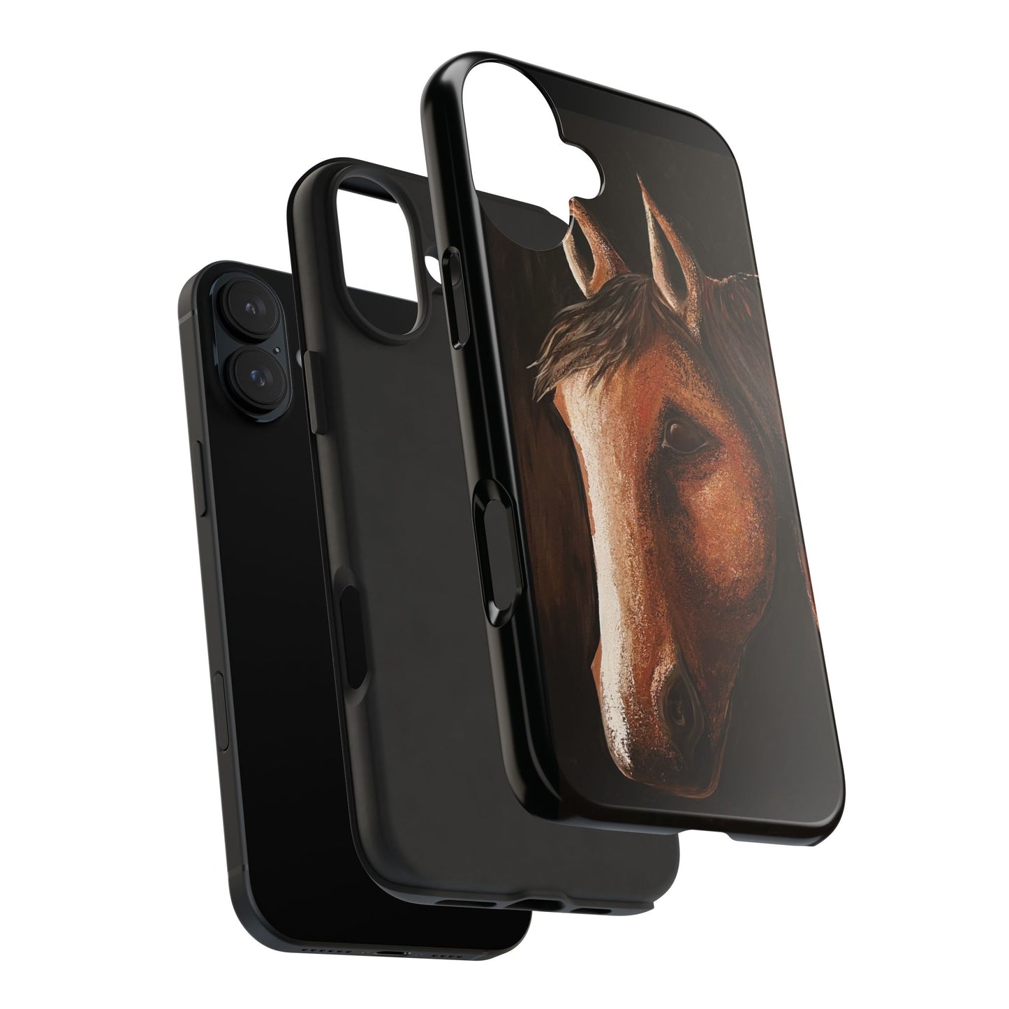 Tough Phone Case - Original art phone case - Slim phone case - Equestrian Art phone case - Spirit