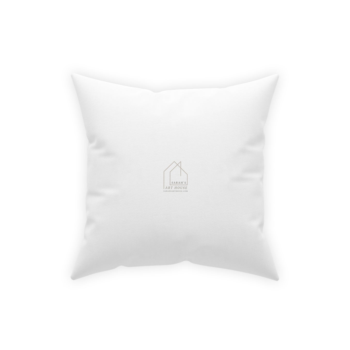 White Throw Pillow - American Heart throw Pillow - Throw Pillow for couch - Red throw Pillow