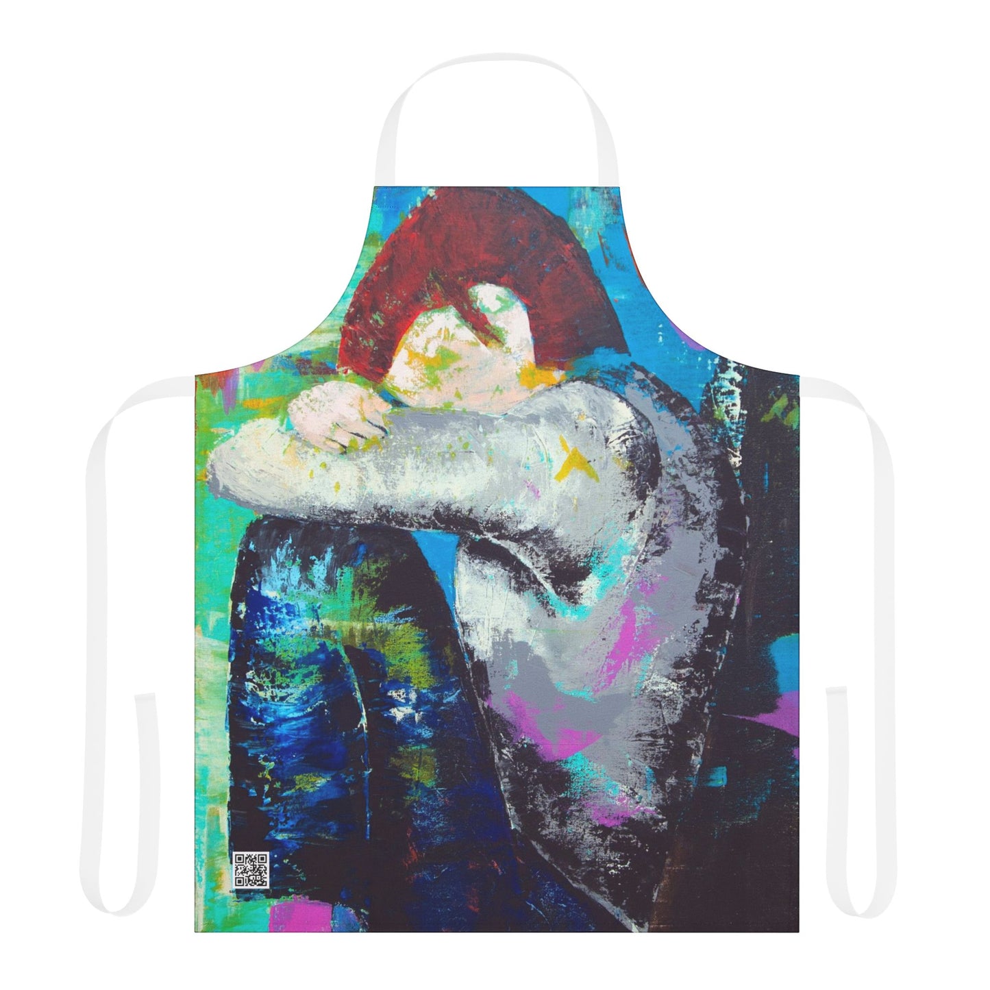 Kitchen cooking Apron  - Original Art Kitchen Apron -  Tommy