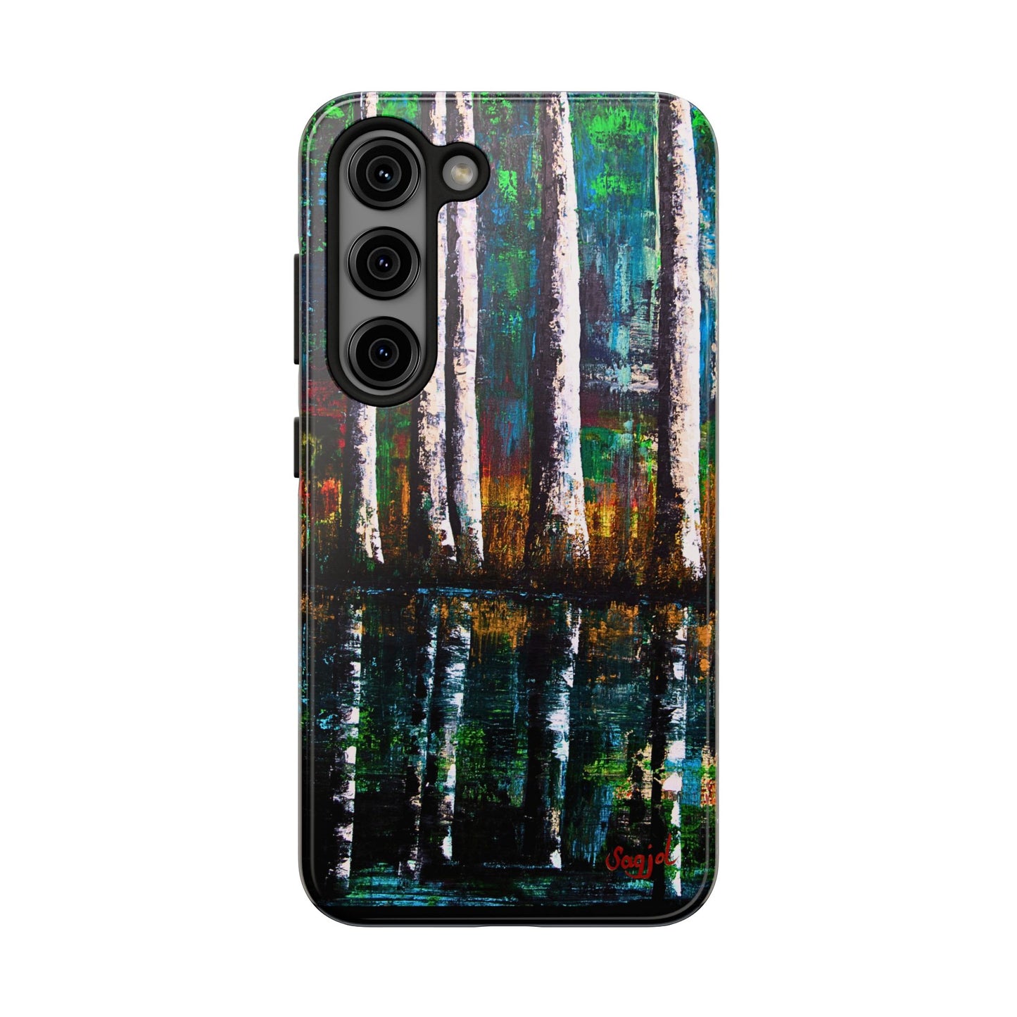 Tough Phone Case - Original art phone case - Slim phone Case - Reflections