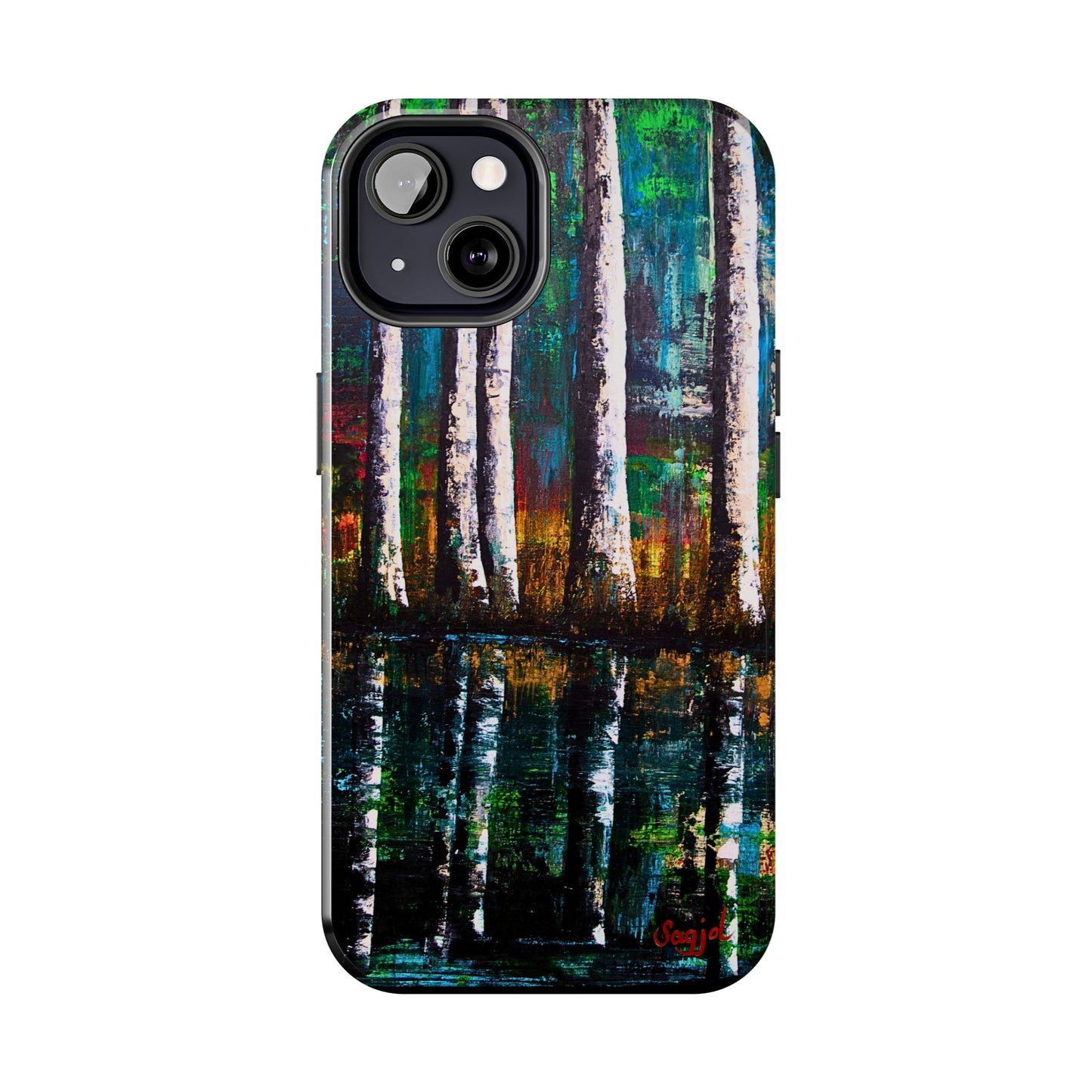 Tough Phone Case - Original art phone case - Slim phone Case - Reflections