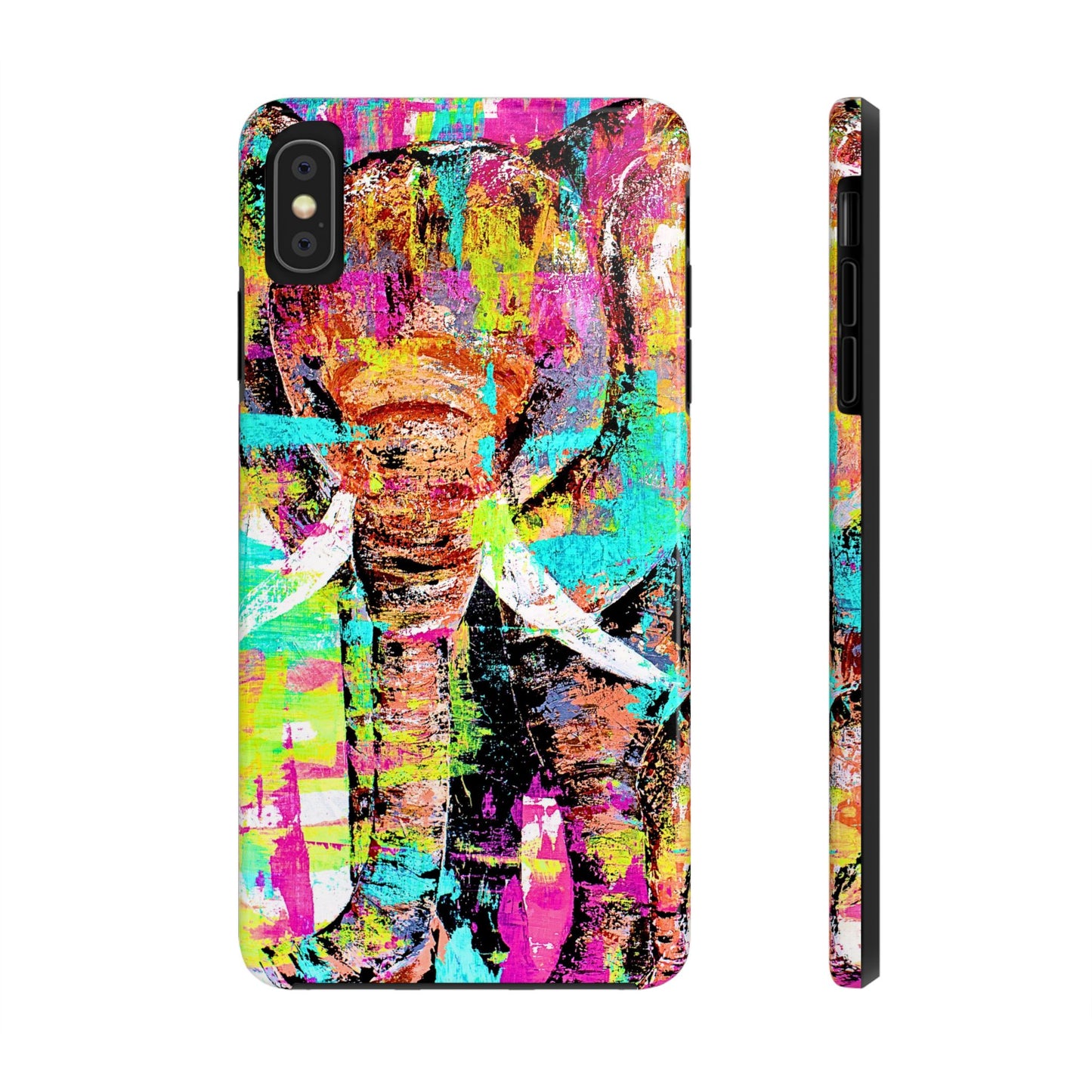 Tough Phone Cases - Original art phone case - Pink phone case - Pure Love