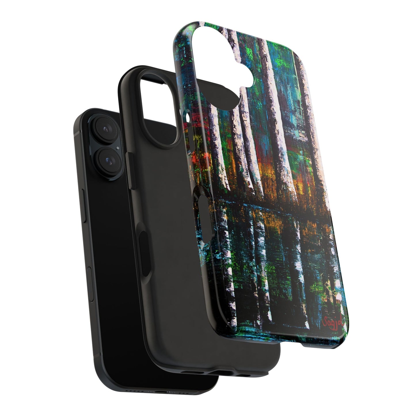 Tough Phone Case - Original art phone case - Slim phone Case - Reflections