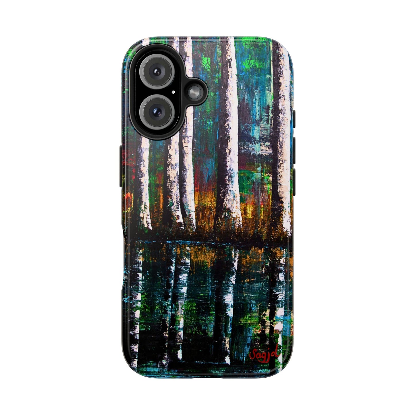 Tough Phone Case - Original art phone case - Slim phone Case - Reflections