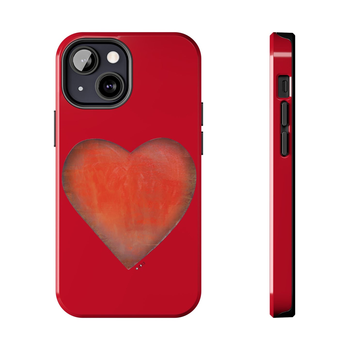 Valentine Phone Case - Red phone case - Tough phone case - Colorful Phone case - iphone case