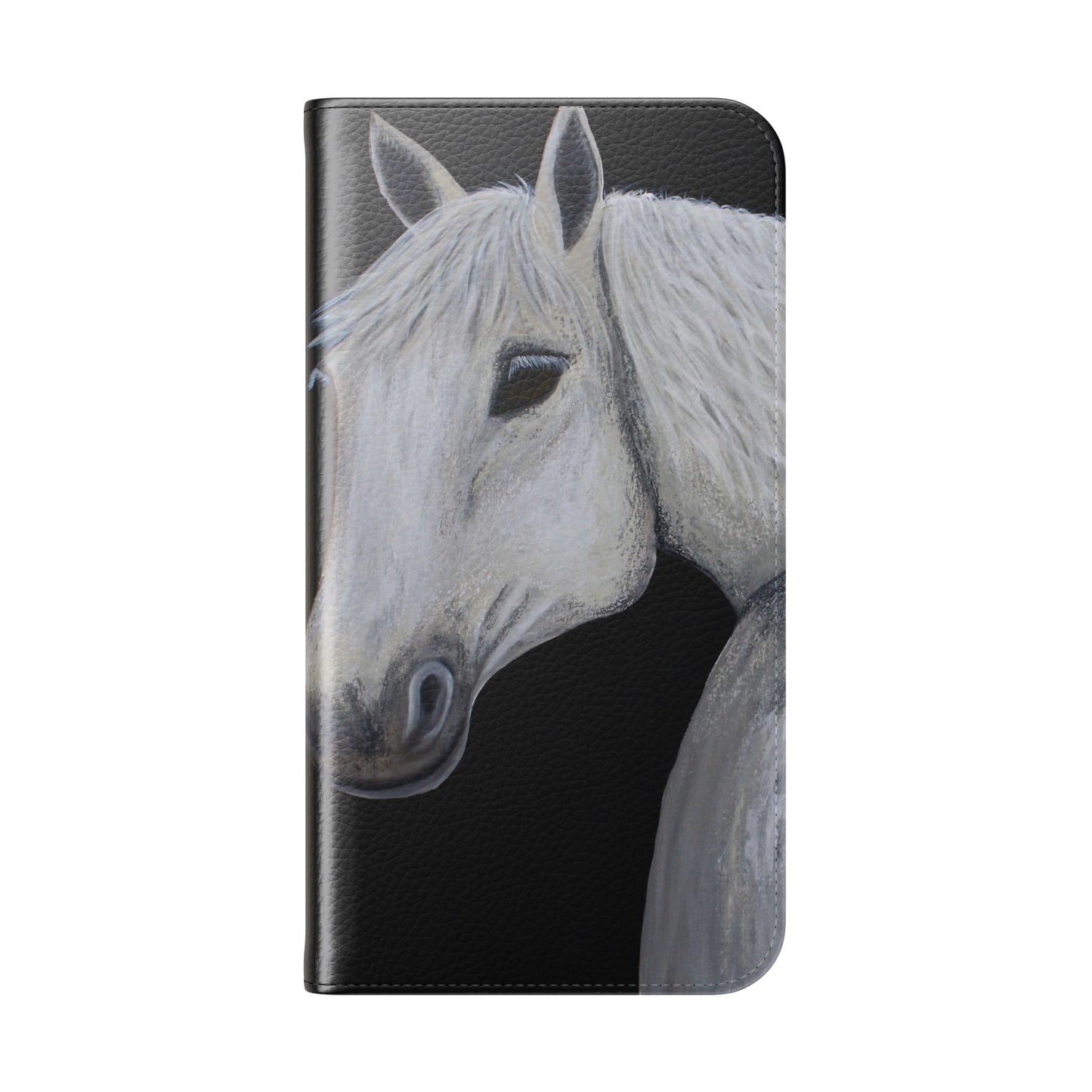 Phone Flip Cases - Equestrian Flip phone case - Horse design phone case - Ghost Wallet phone case