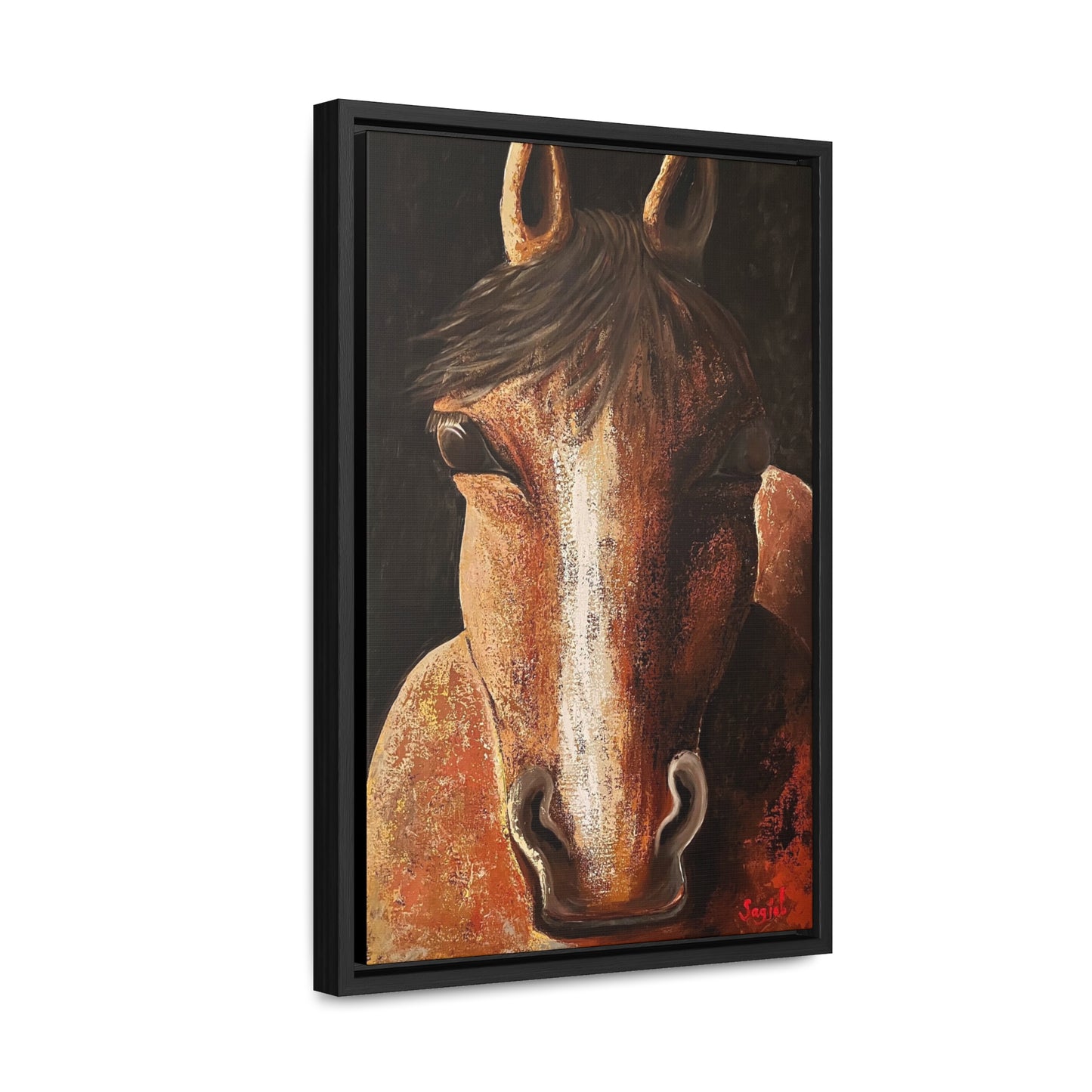 Framed Wall Art - Nigel - Equestrian Wall Art - Wall Art