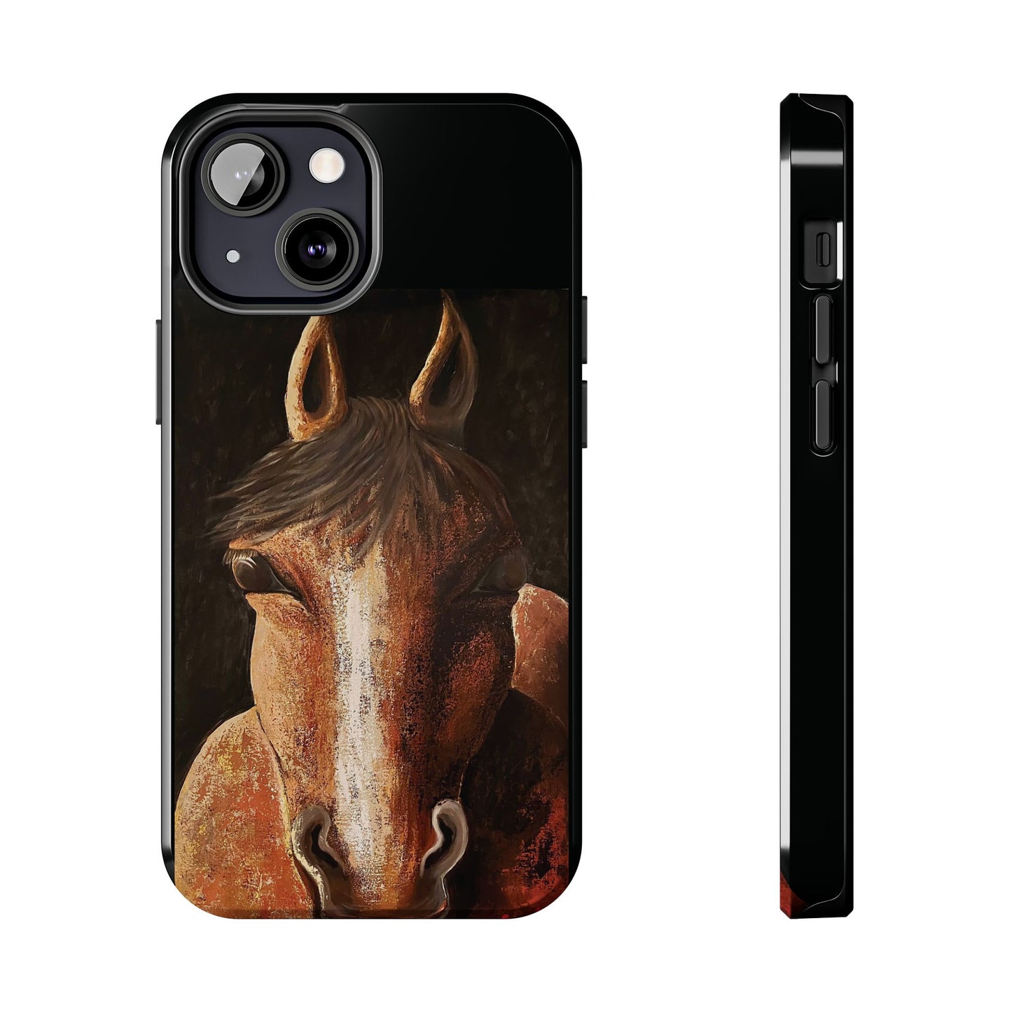 Tough Phone Case - Original art phone case - Equestrian Art phone case - Nigel