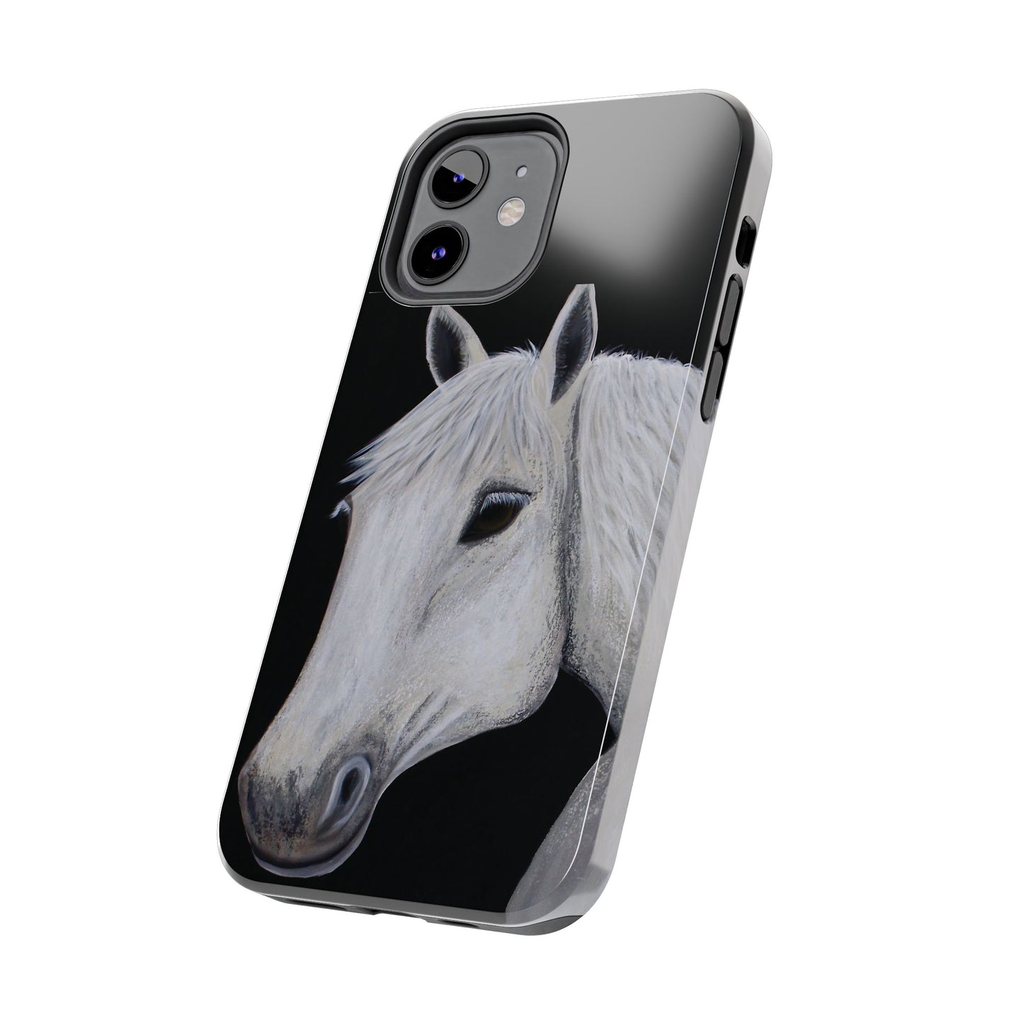 Tough Phone Case - Original art phone case - Slim phone case - Equestrian Art phone case - Ghost Horse Phone case