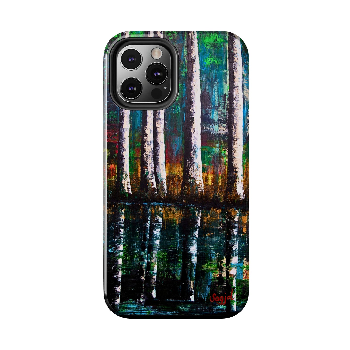 Tough Phone Case - Original art phone case - Slim phone Case - Reflections