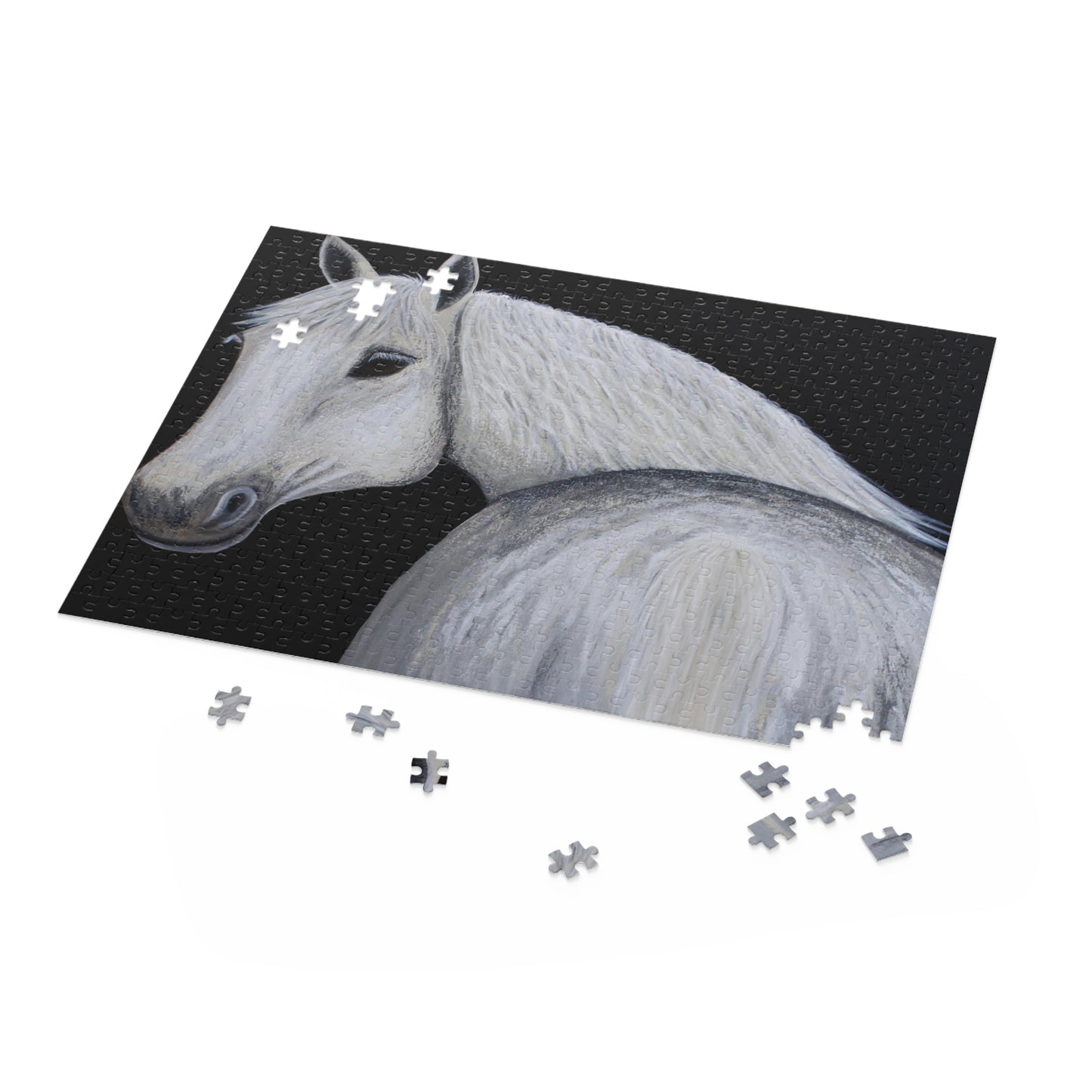 500 piece Jigsaw Puzzle - Horse Puzzle - Ghost Jigsaw - Equestrian Jigsaw