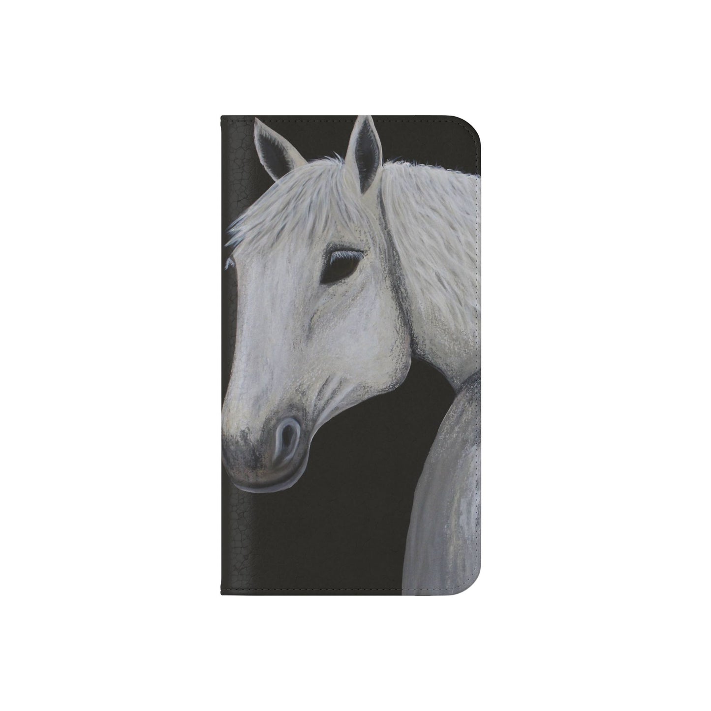 Phone Flip Cases - Equestrian Flip phone case - Horse design phone case - Ghost Wallet phone case